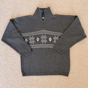 Men's Cashmere Half-Zip Sweater